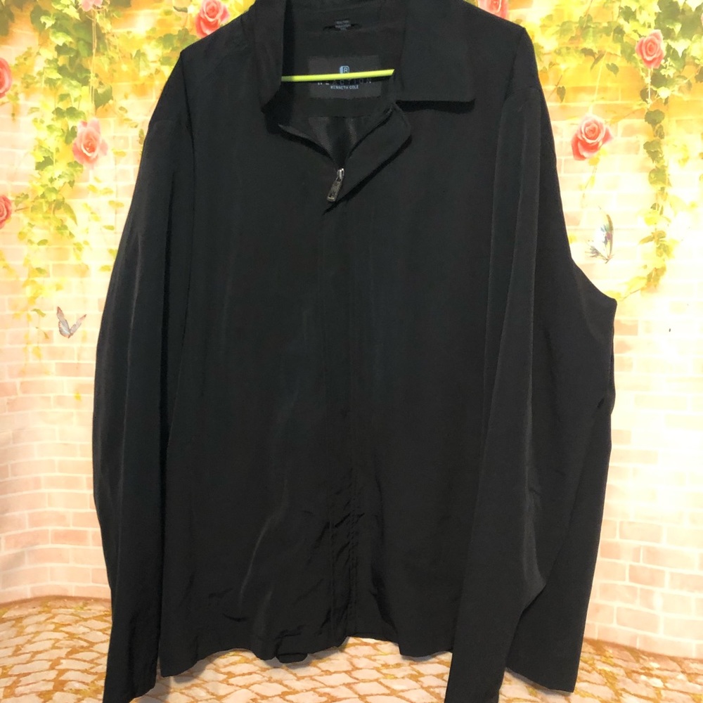 Men’s Kenneth Cole black jacket size xxl 2XL